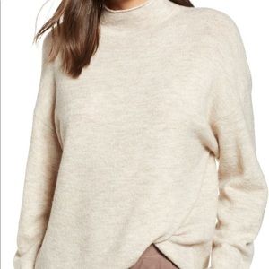 Leith Mock Neck Sweater